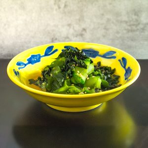 Salade d’algues et concombres